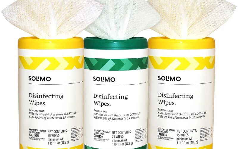 Solimo Disinfecting Wipes 3-Pack